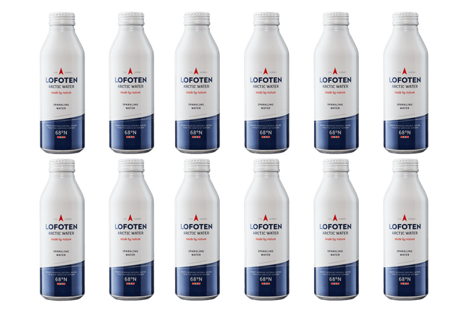 Hovedbilde SPARKLNG WATER 12 pack Aluminiumsflaske 500 ml